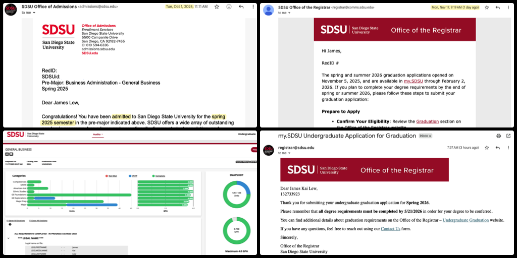 Re-Graduation Pending